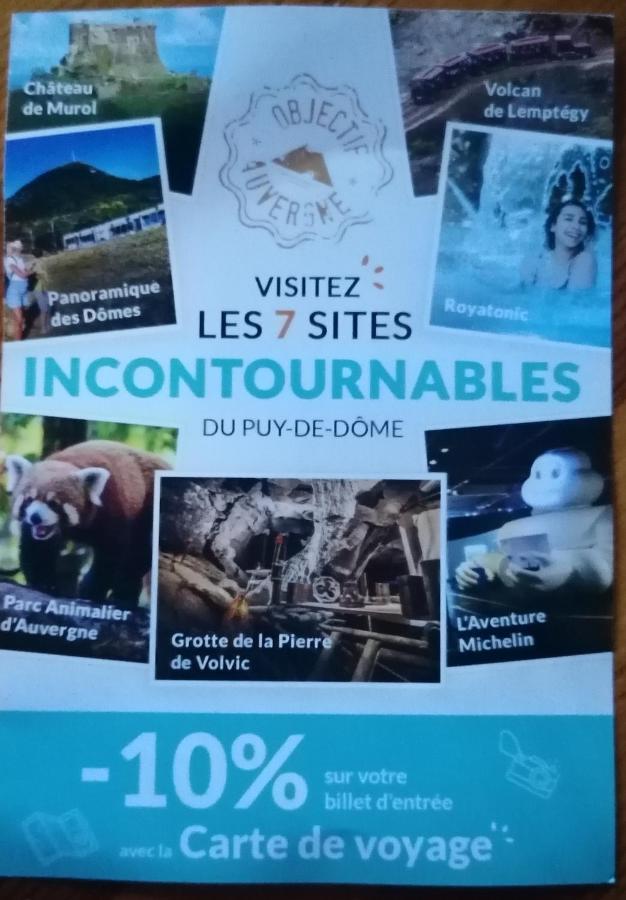 Tulipe, Appartement 5 Personnes, Entre Sancy Et Volcans D'Auvergne Orcival Εξωτερικό φωτογραφία
